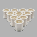 Нить-резинка для рукоделия (0,5 мм х 30 м; белый) — фото, картинка — 2