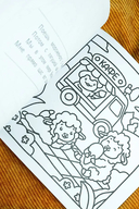 Сидим с бобром кофе пьем. Антистресс-раскраска — фото, картинка — 6