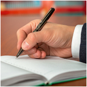 Ручка шариковая синяя 