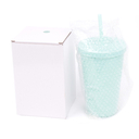 Стакан с трубочкой 