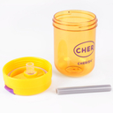 Бутылка для воды (жёлтый) — фото, картинка — 2