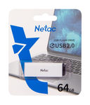USB Flash Drive 64Gb Netac U185 (белый) — фото, картинка — 7
