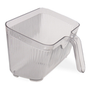 Ёмкость для мусора настольная (со скребком; прозрачный) — фото, картинка — 3