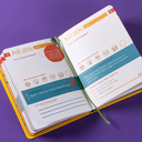 6 минут для детей. Первый мотивационный ежедневник ребенка (желтый) — фото, картинка — 8