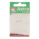 Стразы термоклеевые для рукоделия (2 мм; 150 шт.; красный) — фото, картинка — 2