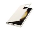 Чехол Smart View Wallet для Samsung Galaxy S23 Ultra (кремовый) — фото, картинка — 3