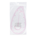 Лекало портновское метрическое капля пройма (25х14 см) — фото, картинка — 3