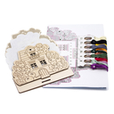 Набор для вышивания на деревянной основе 