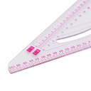 Угольник портновский (20,5х11 см) — фото, картинка — 1