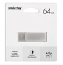 USB Flash Drive 64GB SmartBuy Metal Grey (SB064GM1G) — фото, картинка — 1