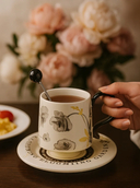 Чашка с блюдцем 
