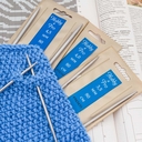 Набор круговых спиц для вязания (металл; 80 см; 3 шт.) — фото, картинка — 3