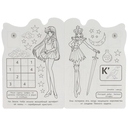 Раскраска с развивающими заданиями. Магия Луны — фото, картинка — 1