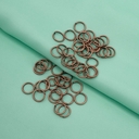 Кольцо соединительное для бижутерии (8 мм; 50 шт.; медь) — фото, картинка — 2
