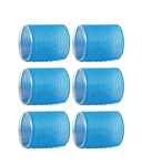 Бигуди-липучки (6 шт.; 55 мм; голубой) — фото, картинка — 1