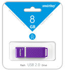 USB Flash Drive 8Gb SmartBuy Quartz (Violet) — фото, картинка — 1