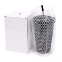 Стакан с трубочкой 