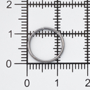 Кольцо соединительное для бижутерии (12 мм; 50 шт.; черный никель) — фото, картинка — 2