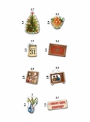 Набор 3D наклеек 