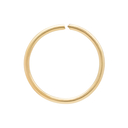 Кольцо соединительное для бижутерии (12 мм; 50 шт.; яркое золото) — фото, картинка — 1