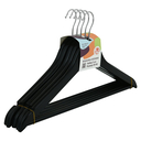 Вешалка для одежды (5 шт.; черный) — фото, картинка — 1