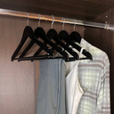 Вешалка для одежды (5 шт.; черный) — фото, картинка — 2