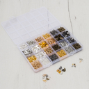 Набор фурнитуры для украшений (4 цвета) — фото, картинка — 3