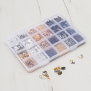 Набор фурнитуры для украшений (4 цвета) — фото, картинка — 4