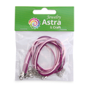 Набор шнурков для украшений (3 шт.; сиреневый) — фото, картинка — 2