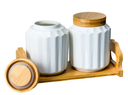 Набор банок для сыпучих продуктов 