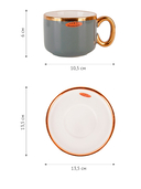 Чашка с блюдцем 