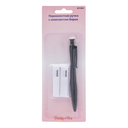 Перманентная ручка с комплектом бирок для ткани 