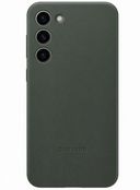 Чехол Samsung Leather Case для Samsung Galaxy S23+ (зелёный) — фото, картинка — 1