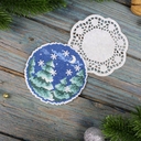 Набор для вышивания на пластиковой канве 