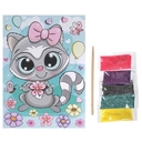 Аппликация из песка 