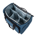 Сумка-органайзер для рукоделия (синий; 38х26х25 см) — фото, картинка — 2