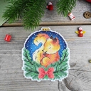 Набор для вышивания на пластиковой канве 