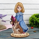 Набор для вышивания на пластиковой канве 