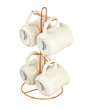 Кружки на металлической подставке 