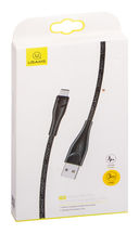 Кабель U41 Usams USB 2.0 - microUSB (3.0 м; черный) — фото, картинка — 1