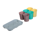 Набор горшков для рассады (400 мл; 6 шт.) — фото, картинка — 1