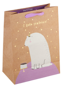 Пакет бумажный подарочный 