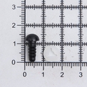 Глазки-бусинки для игрушек (8 мм; 24 шт.; черный) — фото, картинка — 2