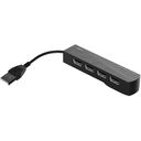 USB-хаб Ritmix CR-2406 (черный) — фото, картинка — 1