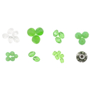 Набор стеклянных бусин 