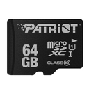 Карта памяти microSDXC 64GB Patriot LX (с адаптером) — фото, картинка — 1