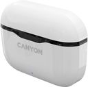 Беспроводные наушники Canyon CNE-CBTHS3W (белые) — фото, картинка — 4