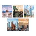 Тетрадь полуобщая в клетку 